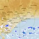 Live Bairnsdale Weather Radar - 128km - Rain Rate