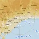 Live Bairnsdale Weather Radar - 128km - Rain Rate