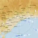 Live Bairnsdale Weather Radar - 128km - Rain Rate