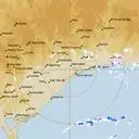 Live Bairnsdale Weather Radar - 128km - Rain Rate