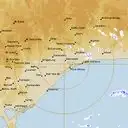 Live Bairnsdale Weather Radar - 128km - Rain Rate