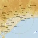 Live Bairnsdale Weather Radar - 128km - Rain Rate