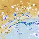 Live Bairnsdale Weather Radar - 128km - Rain Rate