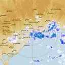 Live Bairnsdale Weather Radar - 128km - Rain Rate