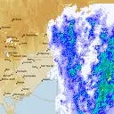 Live Bairnsdale Weather Radar - 128km - Rain Rate