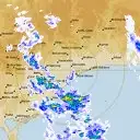 Live Bairnsdale Weather Radar - 128km - Rain Rate