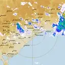 Live Bairnsdale Weather Radar - 128km - Rain Rate