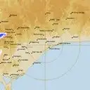 Live Bairnsdale Weather Radar - 128km - Rain Rate