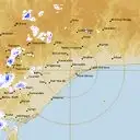 Live Bairnsdale Weather Radar - 128km - Rain Rate