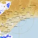 Live Bairnsdale Weather Radar - 128km - Rain Rate