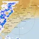 Live Bairnsdale Weather Radar - 128km - Rain Rate