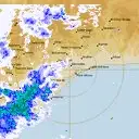 Live Bairnsdale Weather Radar - 128km - Rain Rate