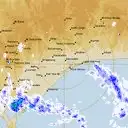 Live Bairnsdale Weather Radar - 128km - Rain Rate