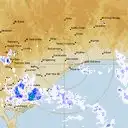 Live Bairnsdale Weather Radar - 128km - Rain Rate