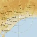 Live Bairnsdale Weather Radar - 128km - Rain Rate