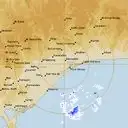 Live Bairnsdale Weather Radar - 128km - Rain Rate