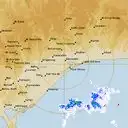 Live Bairnsdale Weather Radar - 128km - Rain Rate
