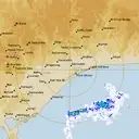 Live Bairnsdale Weather Radar - 128km - Rain Rate