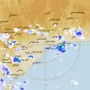 Live Bairnsdale Weather Radar - 128km - Rain Rate