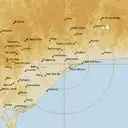 Live Bairnsdale Weather Radar - 128km - Rain Rate
