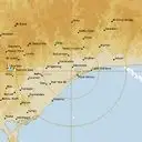 Live Bairnsdale Weather Radar - 128km - Rain Rate