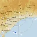 Live Bairnsdale Weather Radar - 128km - Rain Rate