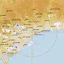 Live Bairnsdale Weather Radar - 128km - Rain Rate