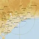 Live Bairnsdale Weather Radar - 128km - Rain Rate