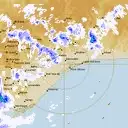 Live Bairnsdale Weather Radar - 128km - Rain Rate