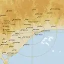 Live Bairnsdale Weather Radar - 128km - Rain Rate