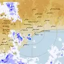 Live Bairnsdale Weather Radar - 128km - Rain Rate