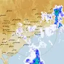 Live Bairnsdale Weather Radar - 128km - Rain Rate