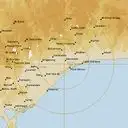 Live Bairnsdale Weather Radar - 128km - Rain Rate