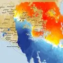 Live Bairnsdale Weather Radar - 128km - Doppler Wind