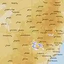 Live Namoi Weather Radar - 256km - Rain Rate