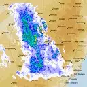 Live Namoi Weather Radar - 256km - Rain Rate