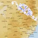 Live Namoi Weather Radar - 256km - Rain Rate