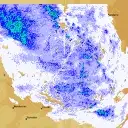 Live Namoi Weather Radar - 128km - Rain Rate