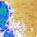 Live Namoi Weather Radar - 128km - Rain Rate