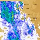 Live Namoi Weather Radar - 128km - Rain Rate