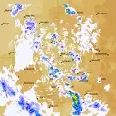 Live Namoi Weather Radar - 128km - Rain Rate