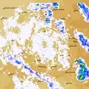 Live Namoi Weather Radar - 128km - Rain Rate