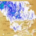 Live Namoi Weather Radar - 128km - Rain Rate