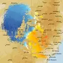 Live Namoi Weather Radar - 128km - Doppler Wind