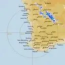 Live Perth Weather Radar - 512km - Rain Rate