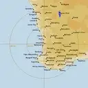 Live Perth Weather Radar - 512km - Rain Rate