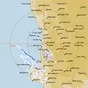Live Perth Weather Radar - 256km - Rain Rate