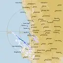 Live Perth Weather Radar - 256km - Rain Rate