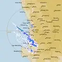 Live Perth Weather Radar - 256km - Rain Rate