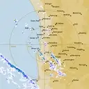 Live Perth Weather Radar - 128km - Rain Rate